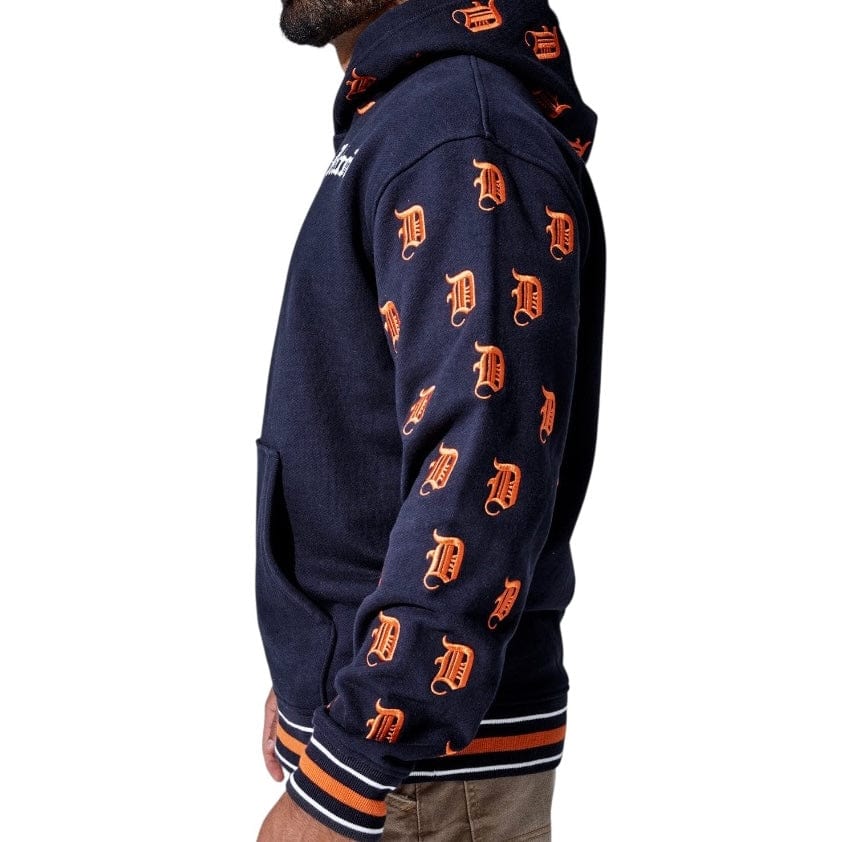 Jordan Craig 313 Pullover Hoodie (Tigers) 891655H