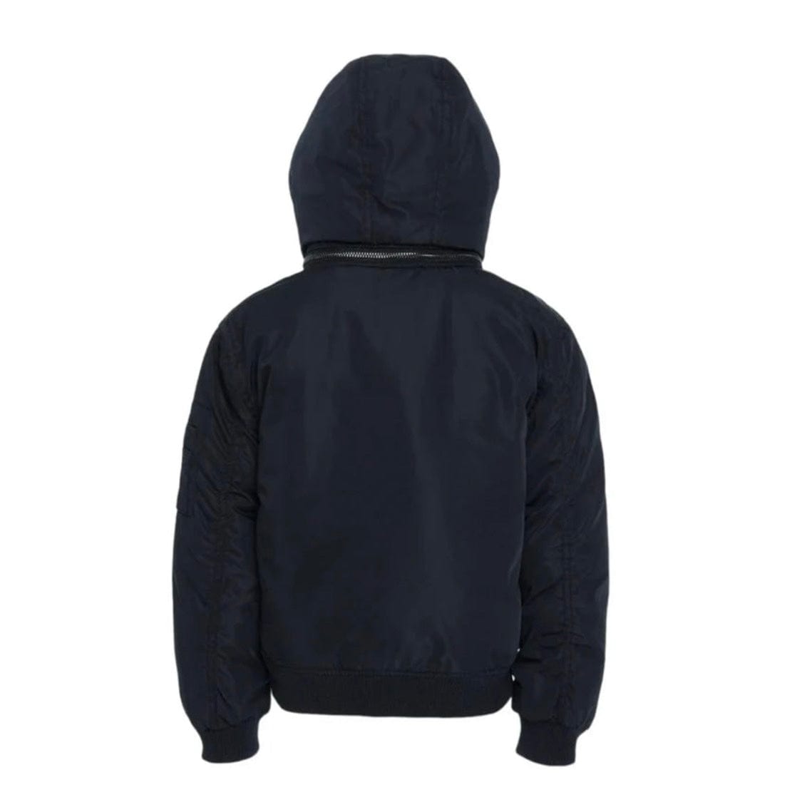 Kids Jordan Craig Squadron Hooded Bomber Jacket (Black) 91610K