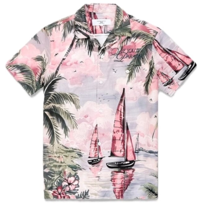 Jordan Craig Retro Wanderlust Party Short & Shirt Set (Palm Beach) 2060-2060S