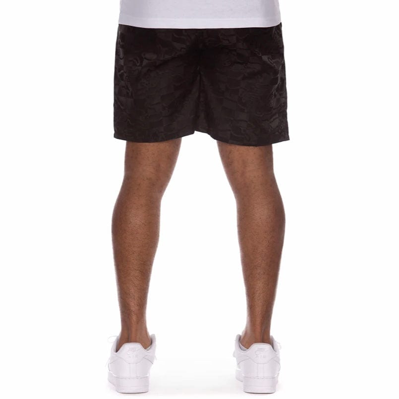 Ice Cream Running Check Shorts (Black) 441-3104