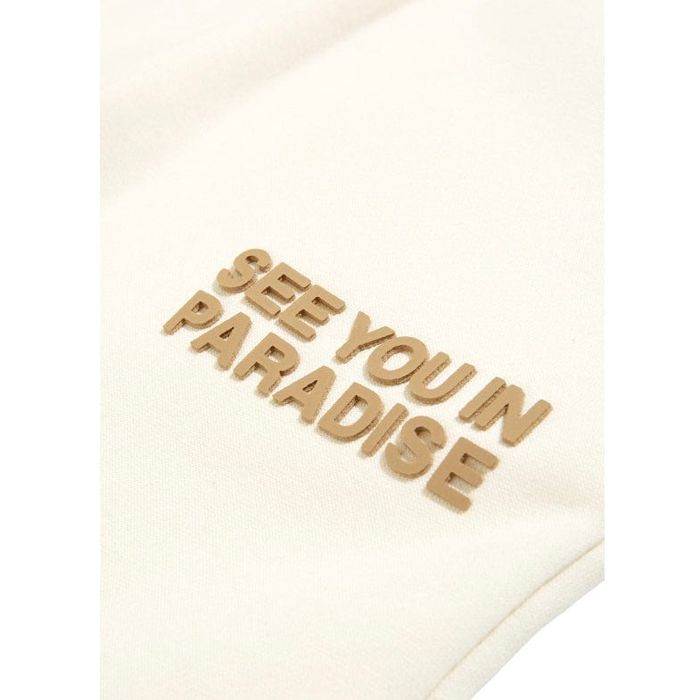 Boys See You In Paradise Tonal Stacked Sweatpants (Bone) 8899LB