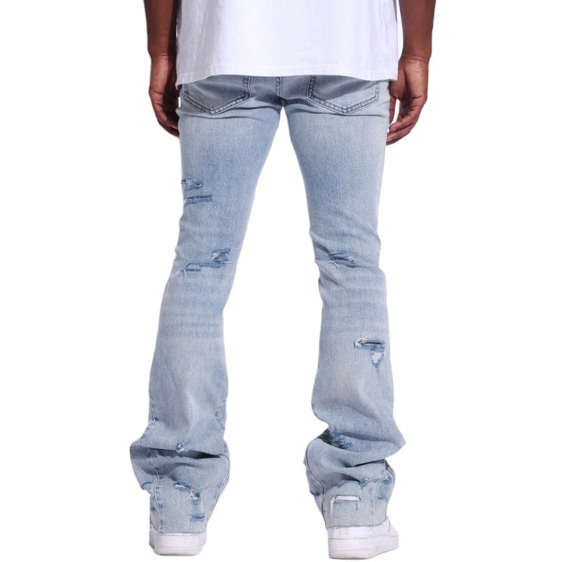 Crysp Arch Flare Denim (Light Distress) CRYSP25-117