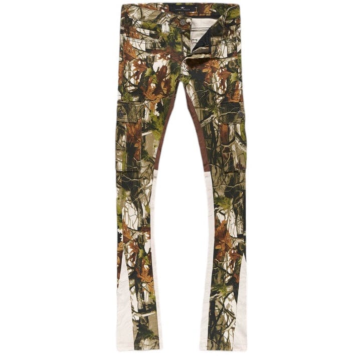 Jordan Craig Martin Stacked Camo Cargo Denim (Oak) JTF222C