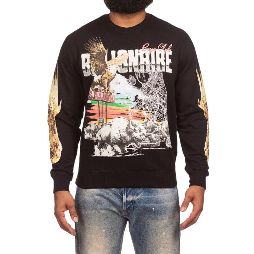 Billionaire Boys Club BB Desert Eagle Sweatshirt (Black) 841-8316