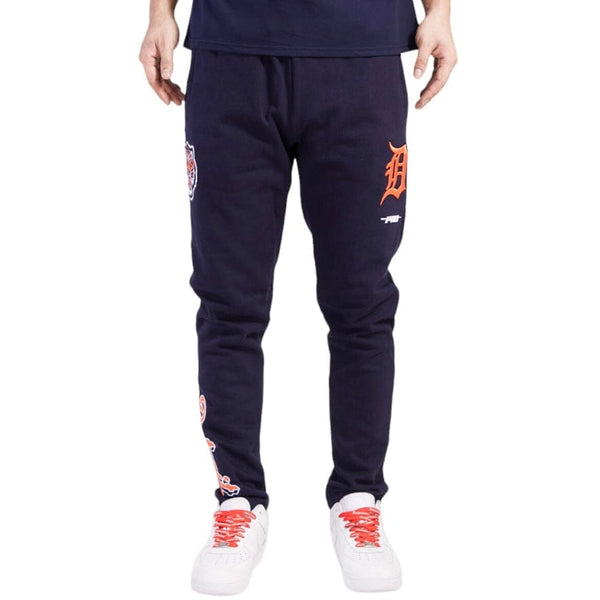Pro Standard Detroit Tigers Brushed Back French Terry Joggers (Midnight Navy)