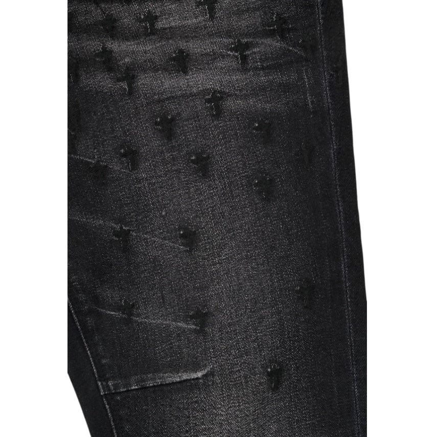 Rta Bryant Skinny Jean (Graphite Fade Allover Cross) MLFQD1047-B1205GFACS
