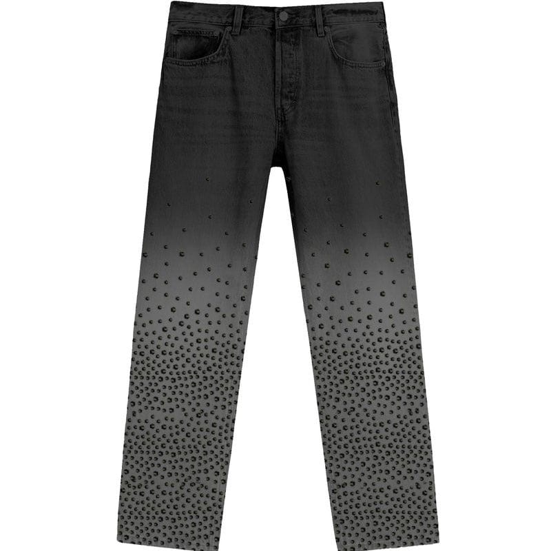 Almost Someday Solomon Rhinestone Denim (Black) AS-F25-068