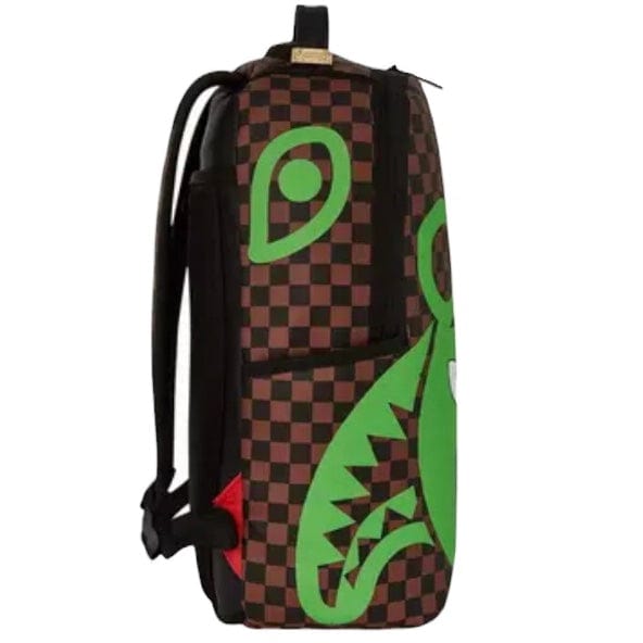 Sprayground Green Money Bear DLXSV Backpack