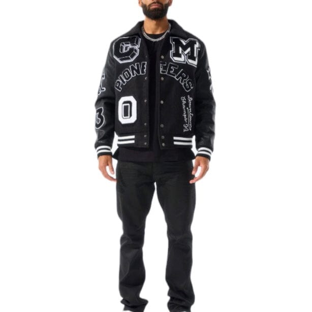 Jordan Craig Pioneers Varsity Jacket (Black) 91650