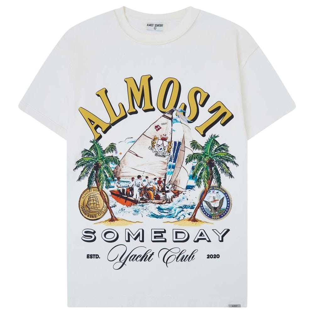 Almost Someday Yacht Clue Tee (Cream) AS-S26-025