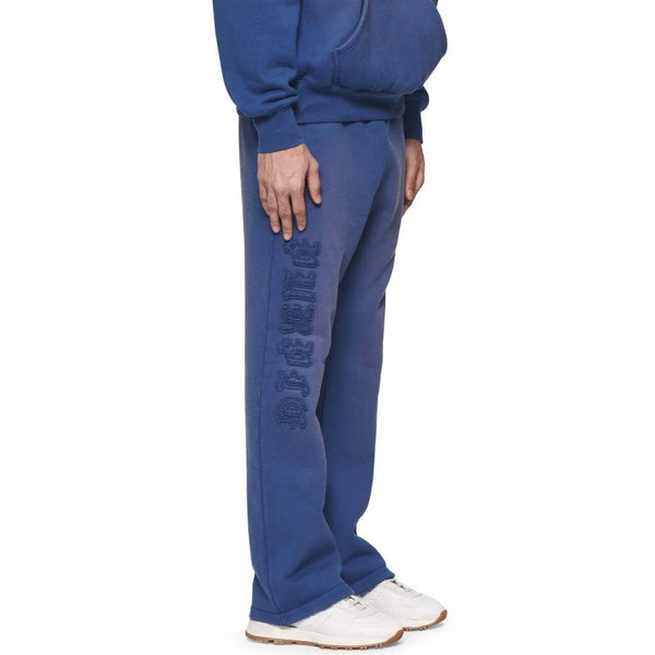 Purple Brand Gothic Applique Sweatpants (Mazarine Blue) P459-HMBA424