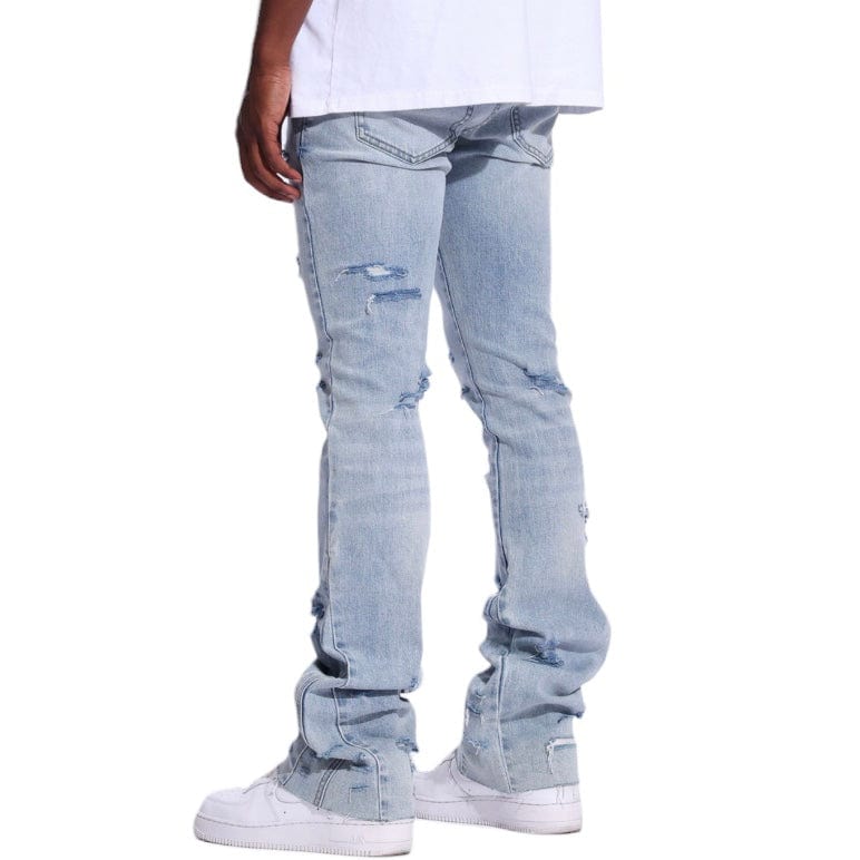 Crysp Arch Flare Denim (Light Distress) CRYSP25-117