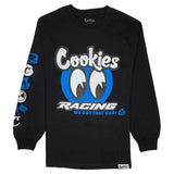 Cookies Racer Long Sleeve Tee (Black) CM233TLP03