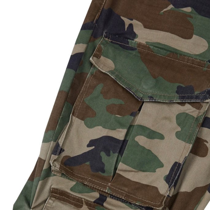 Smoke Rise Stacked Utility Pocket Twill Pants (Wood Camo) JP23539