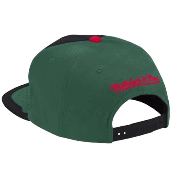 Mitchell & Ness Nba Chicago Bulls Day One Snapback (Green/Red)