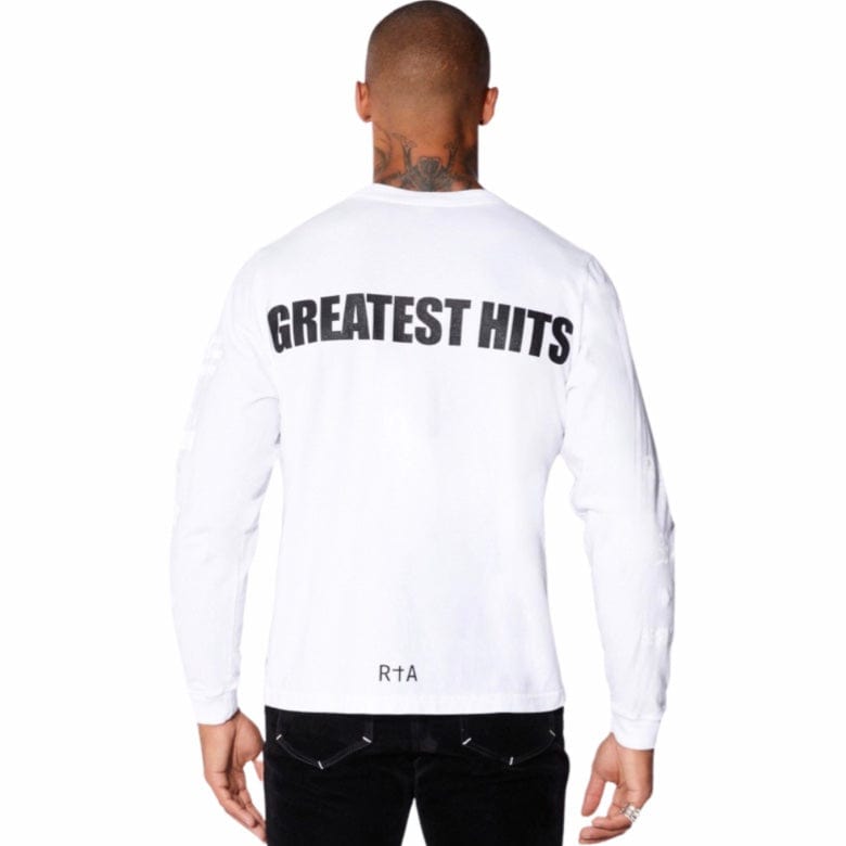 RTA Greatest Hits Long Sleeve Tee (White) MU23K621