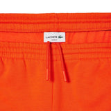 Lacoste Slim Fit Organic Cotton Fleece Sweatpants (Orange) XH9624-51