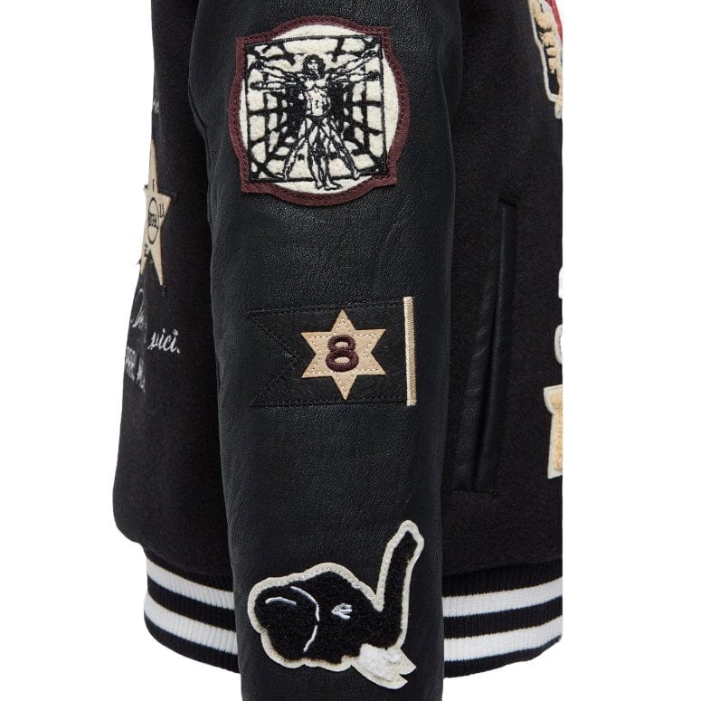 Kids Jordan Craig Carpe Diem Varsity Jacket (Black) 91648K