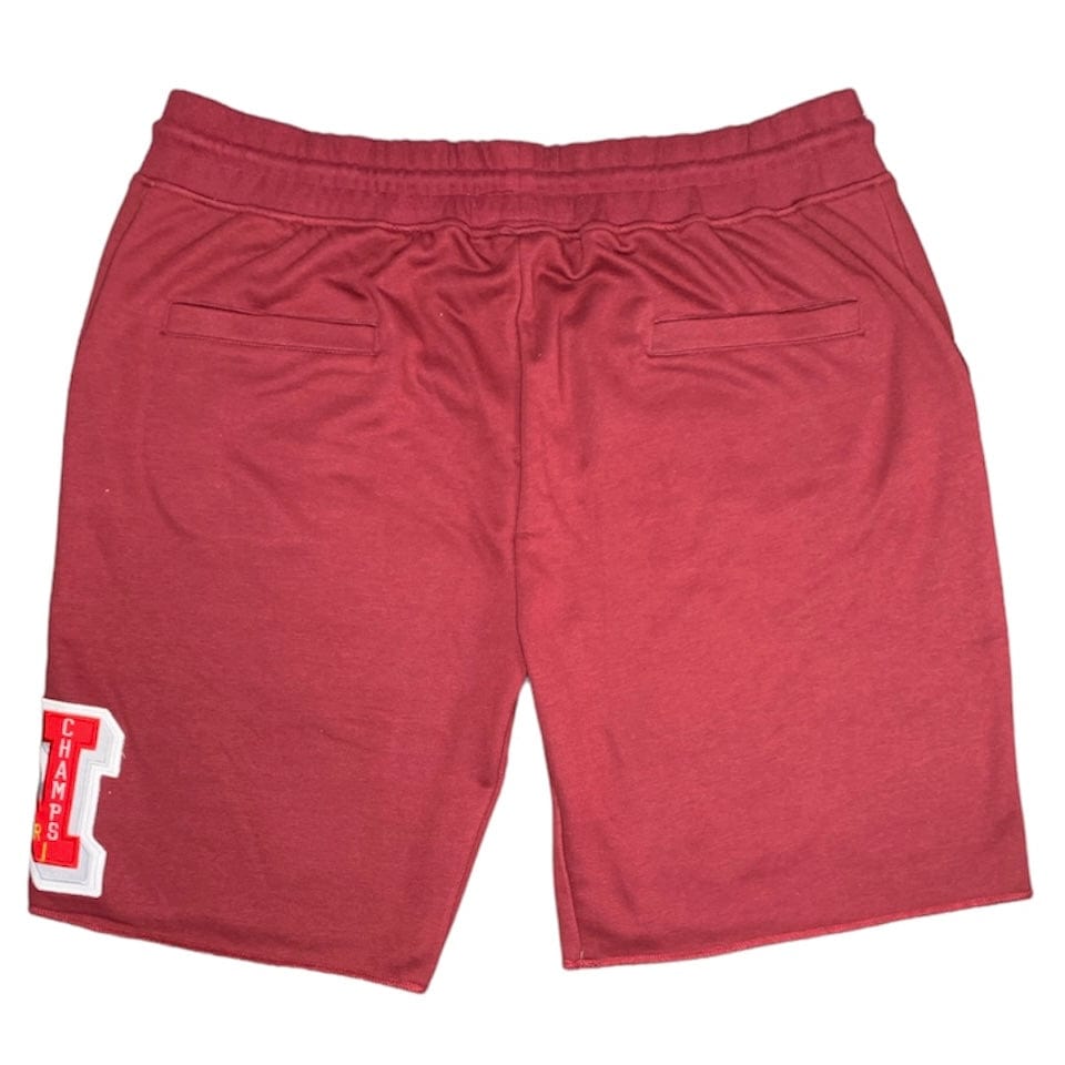 Iro-Ochi Osaka Champion Patch Short (Burgundy) - 361112