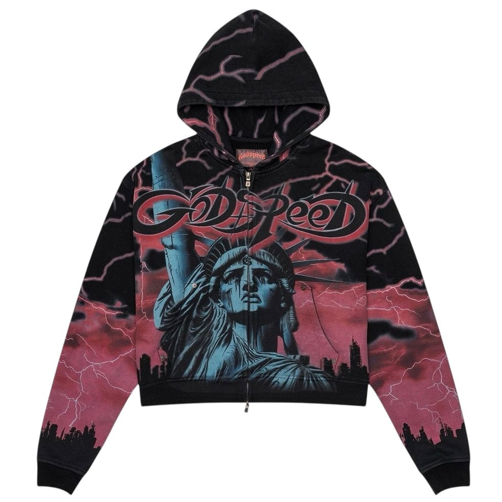 Godspeed Voltage Zip Hoodie (Red)