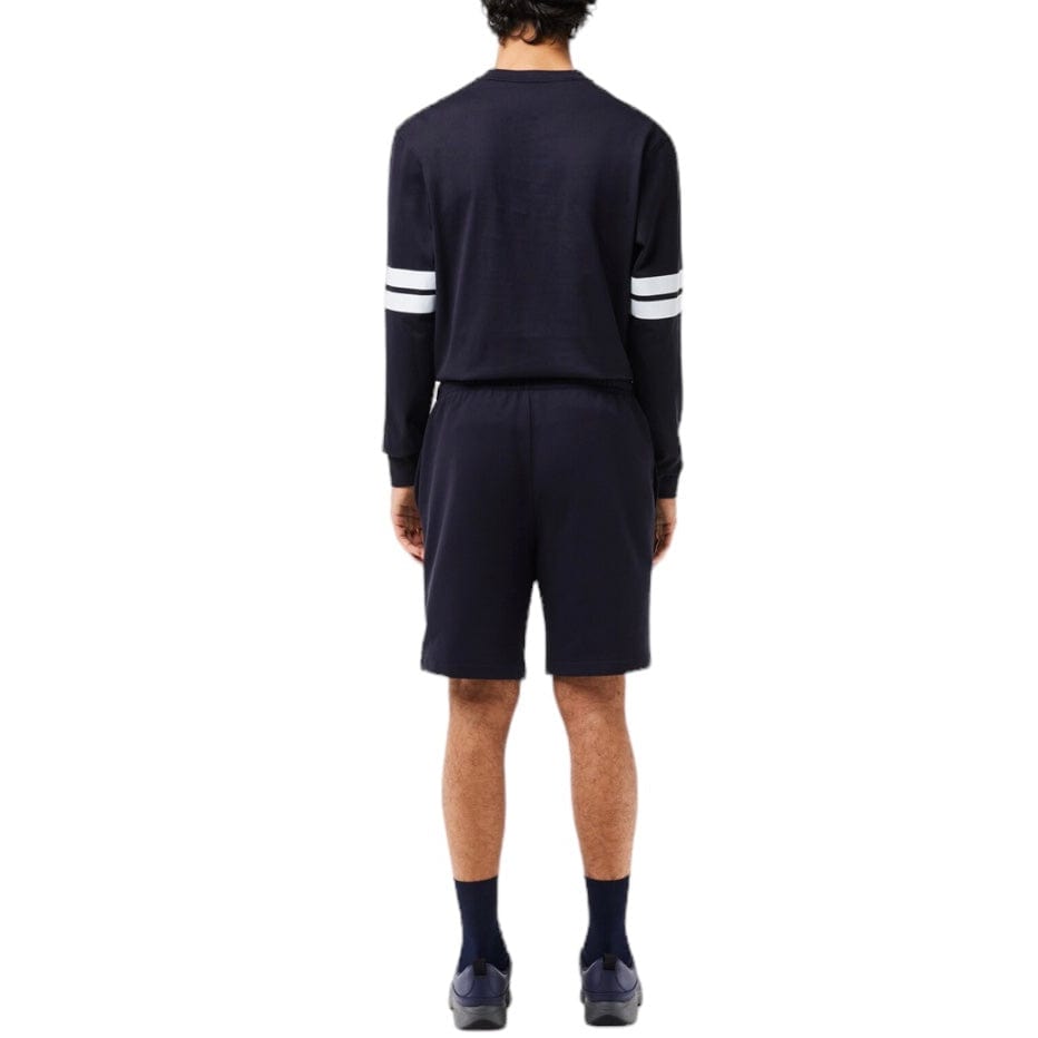 Lacoste Regular Fit Lacoste Print Jogger Short (Navy Blue) GH7499-51