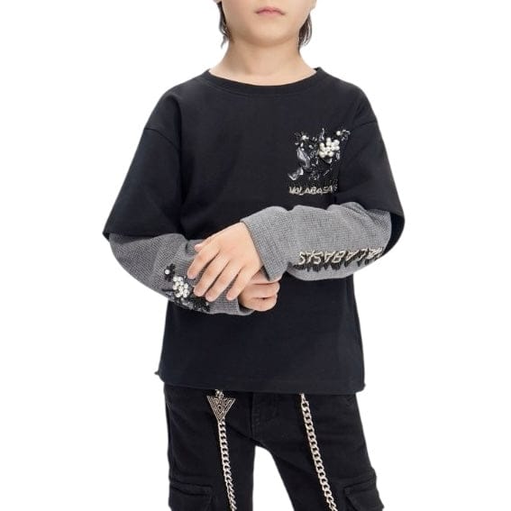 Kids Valabasas Inheritance Tee (Black) VPLAY-VSL1-1017