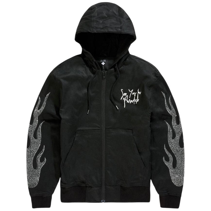 See You In Paradise Eternal Flame Hooded Work Jacket (Black) 91669A