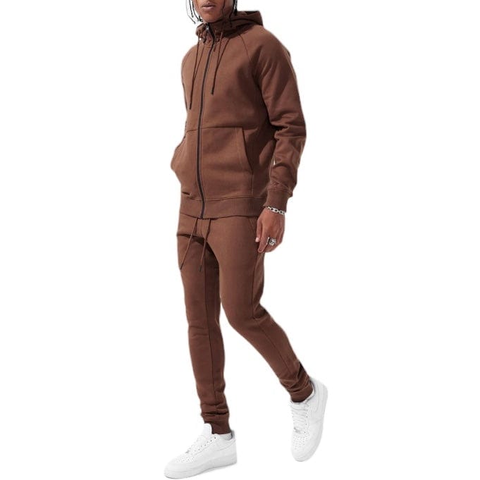 Jordan Craig Uptown Zip Up Hoodie (Chocolate) 8860H