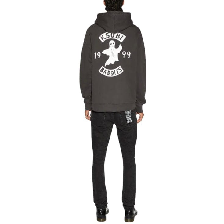 Ksubi Baddies Biggie Hoodie (Faded Black) MFA24FL018