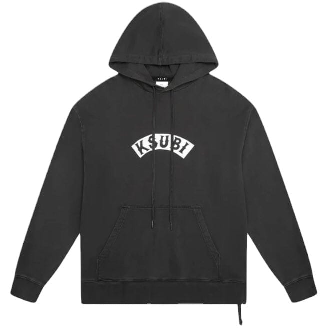 Ksubi Baddies Biggie Hoodie (Faded Black) MFA24FL018