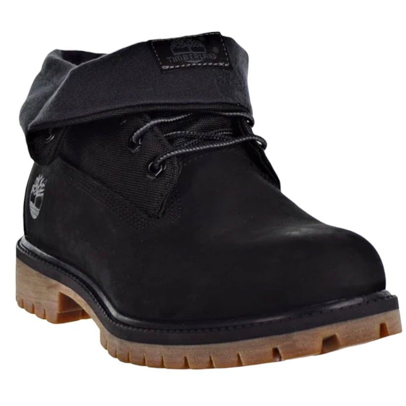 Timberland Heritage Roll Top Boots (Black Nubuck) TB-0A1S5P-001