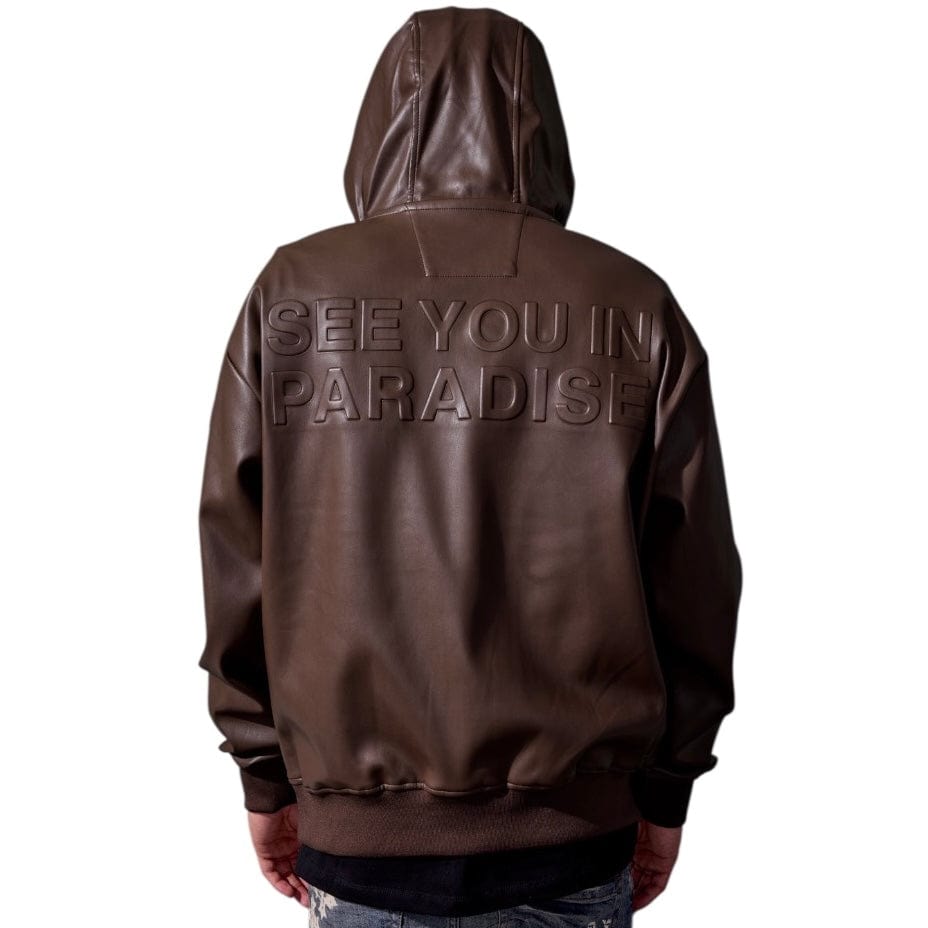 See You In Paradise Thriller Hoodie (Brown) 8560H