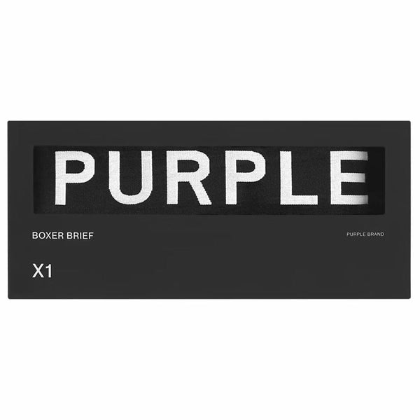 Purple Brand Boxer Brief Single (Black Beauty) P801-MCBB224