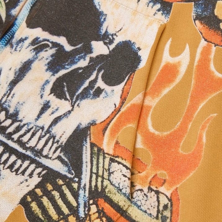 Campus Goods Peacekeeper Zip Up Hoodie (Orange) CG-H25-042