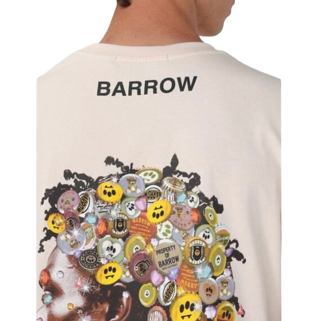 Barrow Unisex Jersey T Shirt (Vanilla) S5BWUATH157-BW029