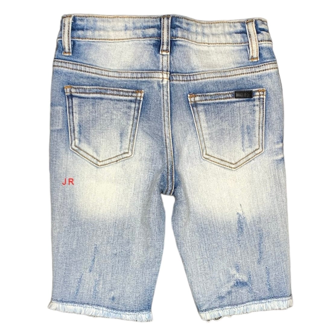 Haus Of Jr Patchwork Denim Short (Light Blue) - HOJSP221-115