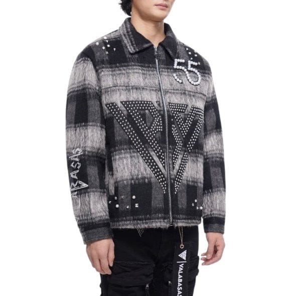 Valabasas Garland Woven Jacket (Black) VLBS-VJK1-1050