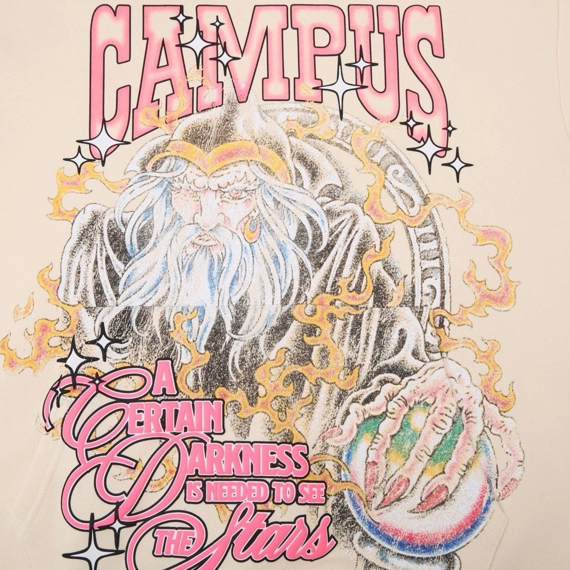 Campus Goods Stargazers Hoodie (Cream) CG-H25-064