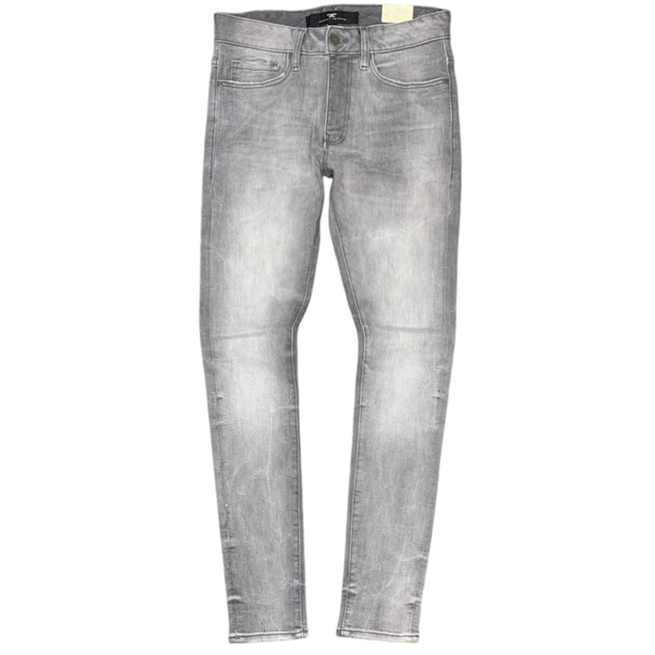 Jordan Craig Martin Fit Meadowlands Pure Monochrome Denim (Cement Wash)