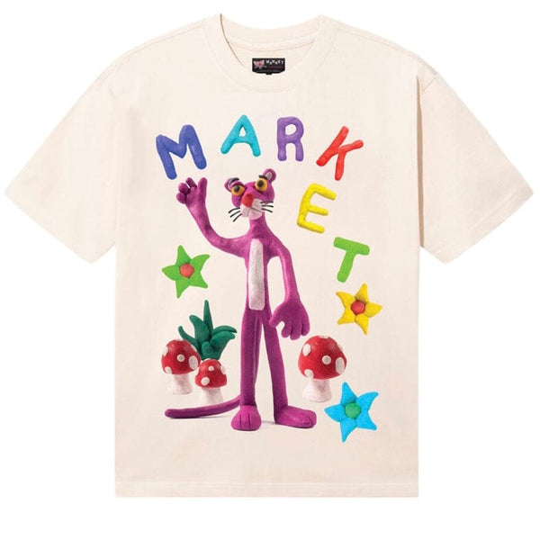 Market Pink Panther Nostalgia T Shirt (Ecru) 399001789