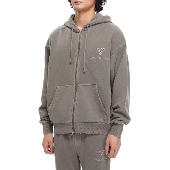 Valabasas Mr. Fleece Zip Up Hoodie (Mocha) VLBS-VJK1-1060