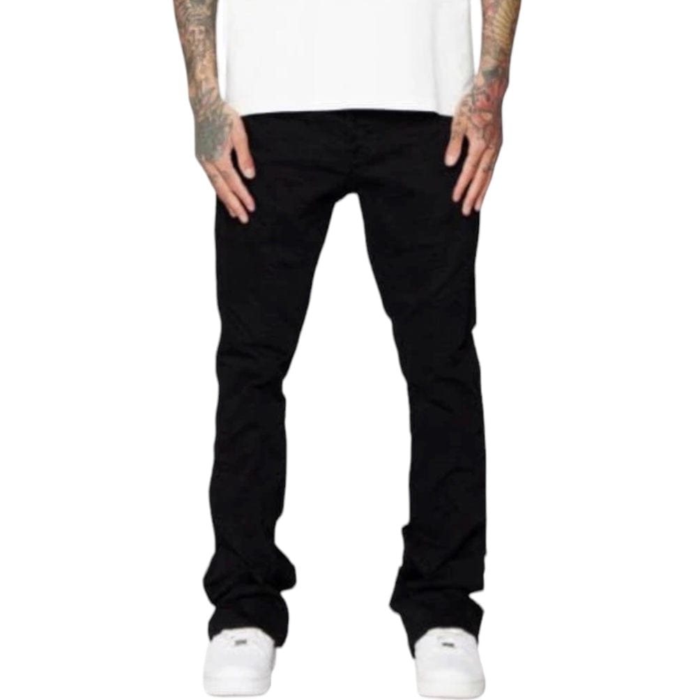 Valabasas "Frith" Stacked Denim (Black) VLBS6030