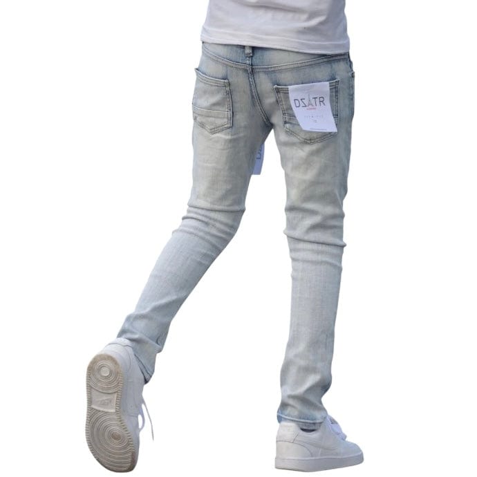 Kids Premium Disaster Ultra Stretch Denim (Ice Rips) DZTR-K-026