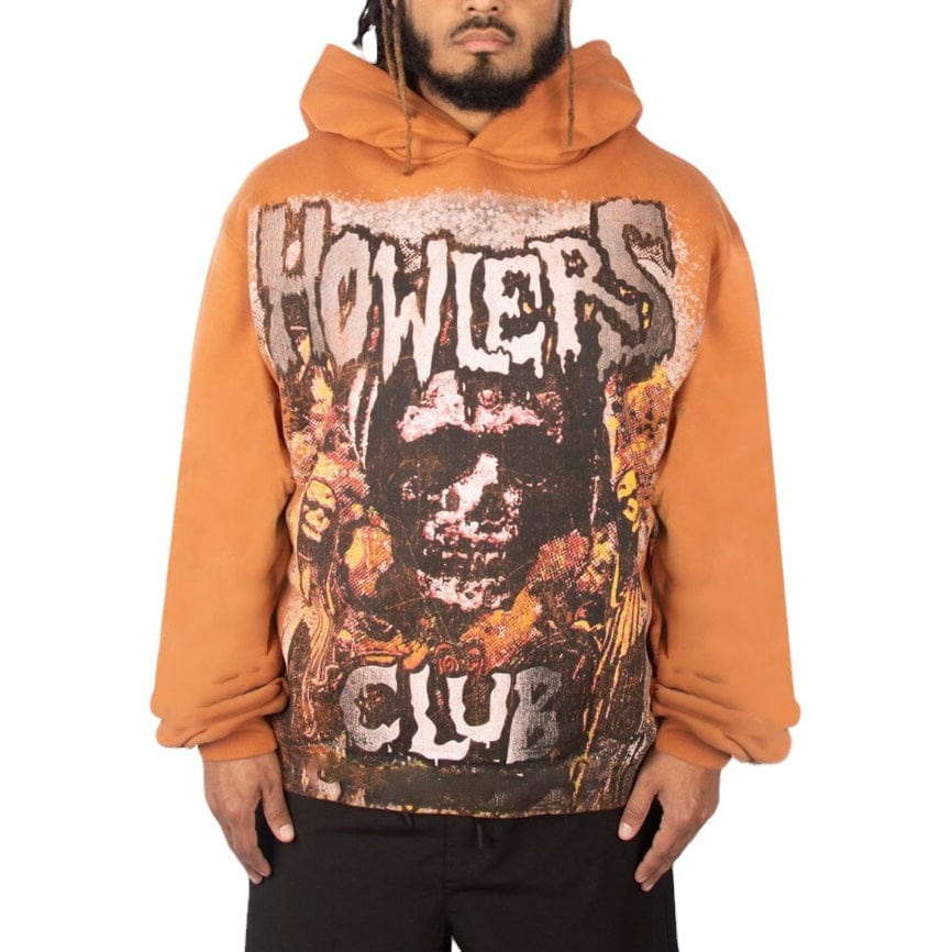 Howlers Club Ghoul Tour Hoodie (Burnt Orange)