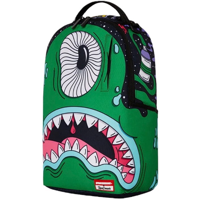 Sprayground Jorge Rodriguez Green Alien Backpack