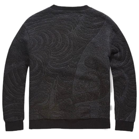 Jordan Craig Silk Road Crewneck Sweater (Black Dragon) 3974