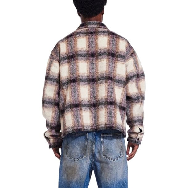 Crysp Irvine Mohair Shacket (Cream) CRYHO25-306