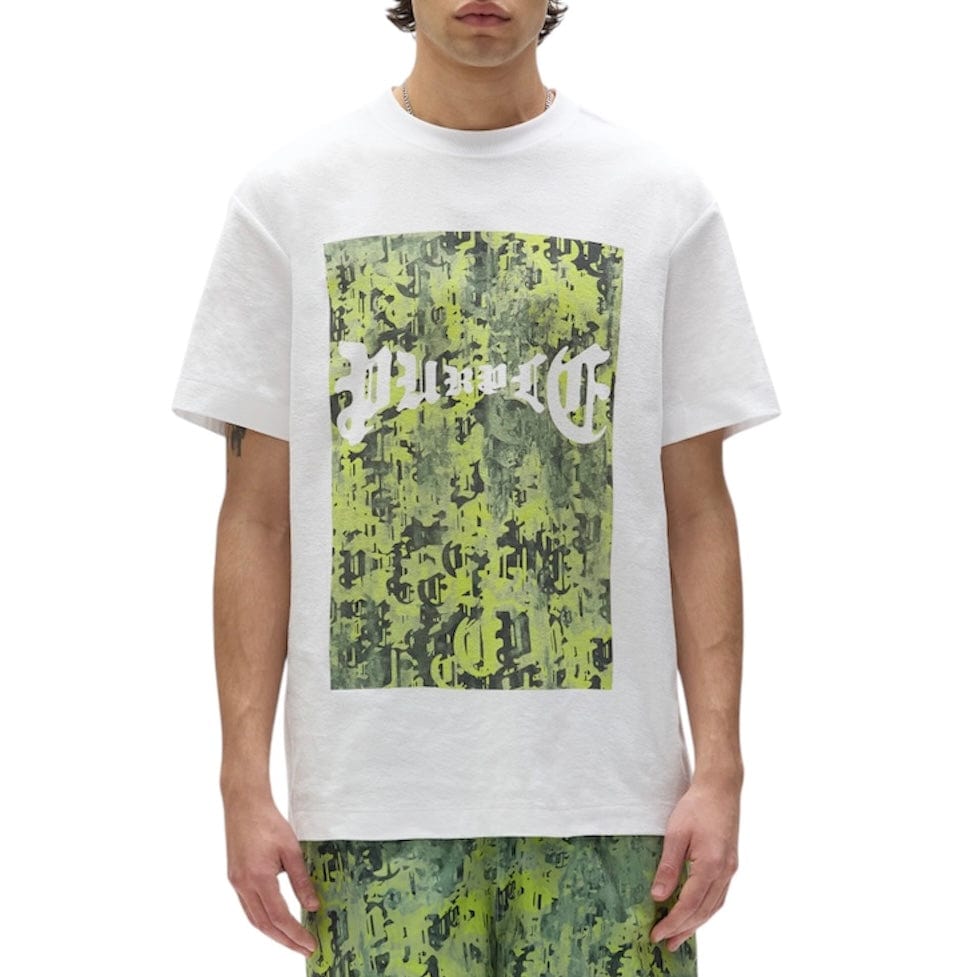 Purple Brand Gothic Camo Tee (Brilliant White) P104-TWGC325
