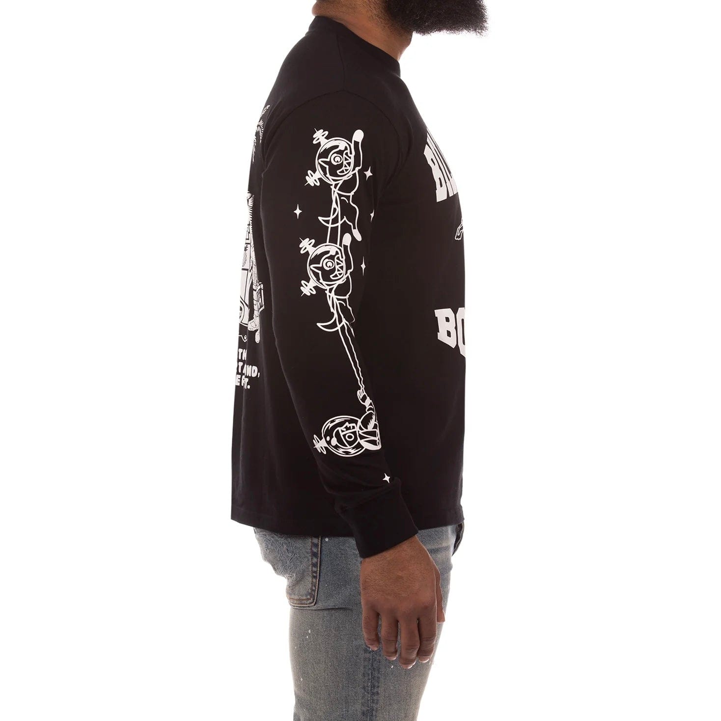 Billionaire Boys Club BB Gravity LS Knit (Black) 851-7309