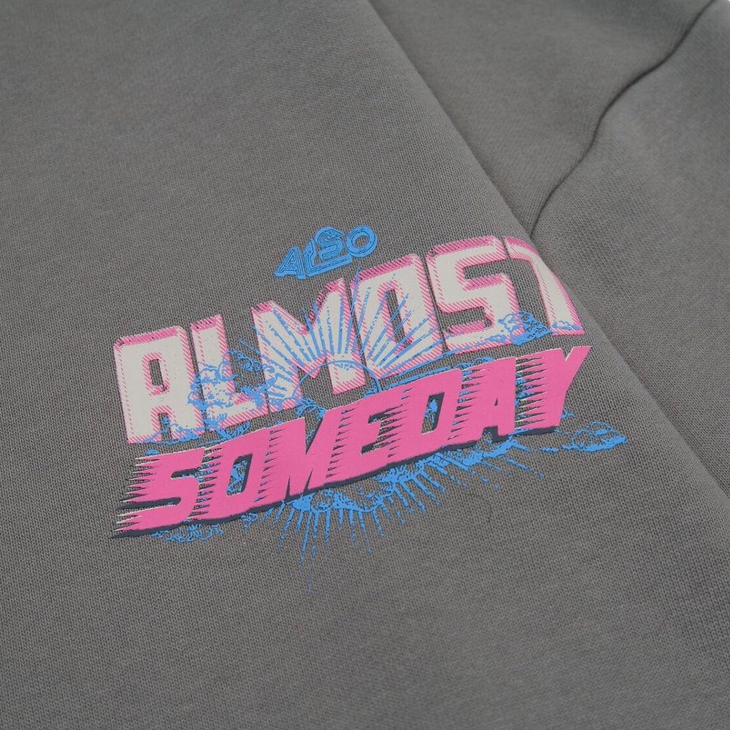 Almost Someday Lo-Fi Hoodie (Grey) C8-18